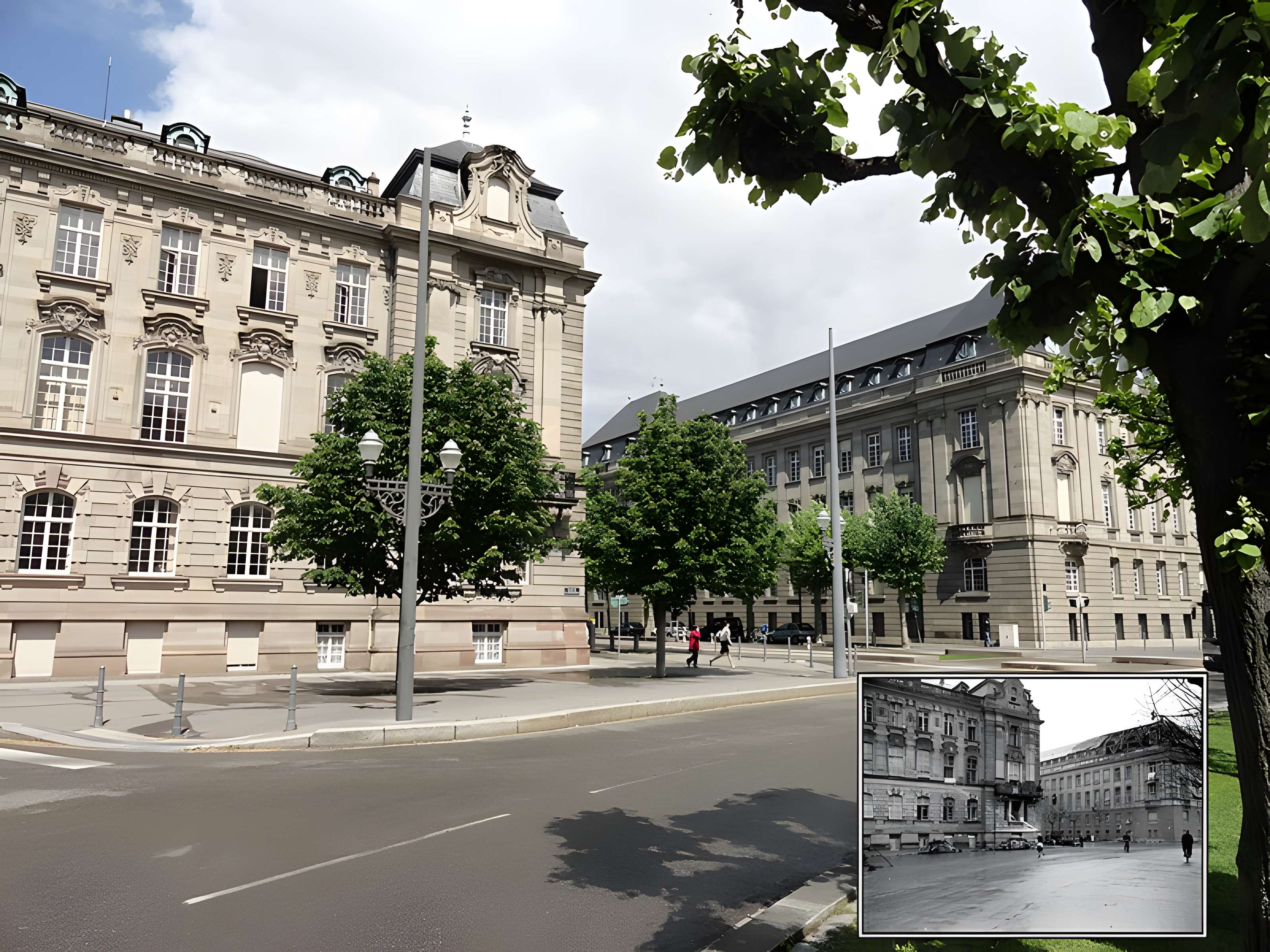 Préfecture administrative d'Alsace et du Bas-Rhin à Strasbourg