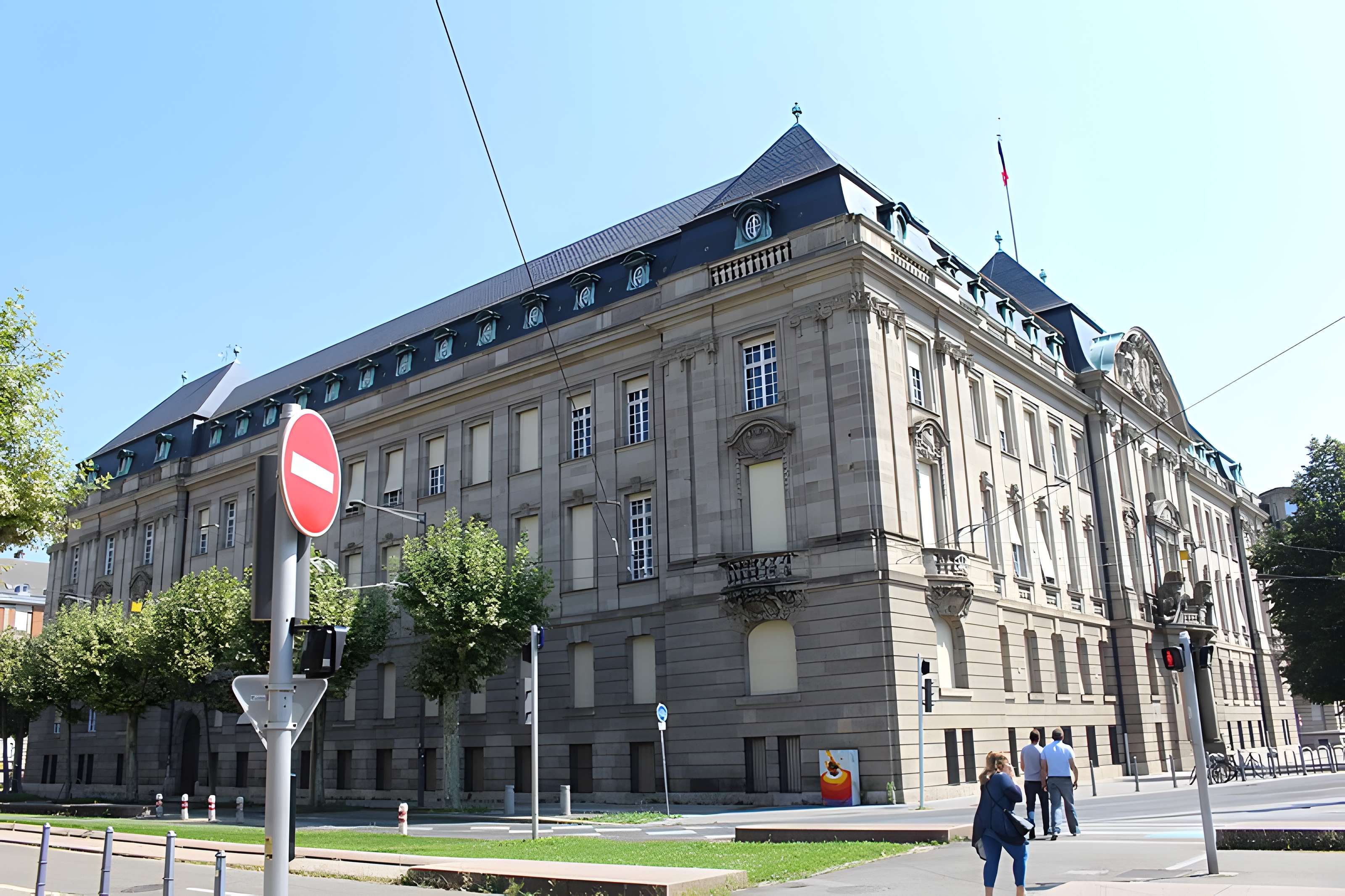 Préfecture administrative d'Alsace et du Bas-Rhin à Strasbourg