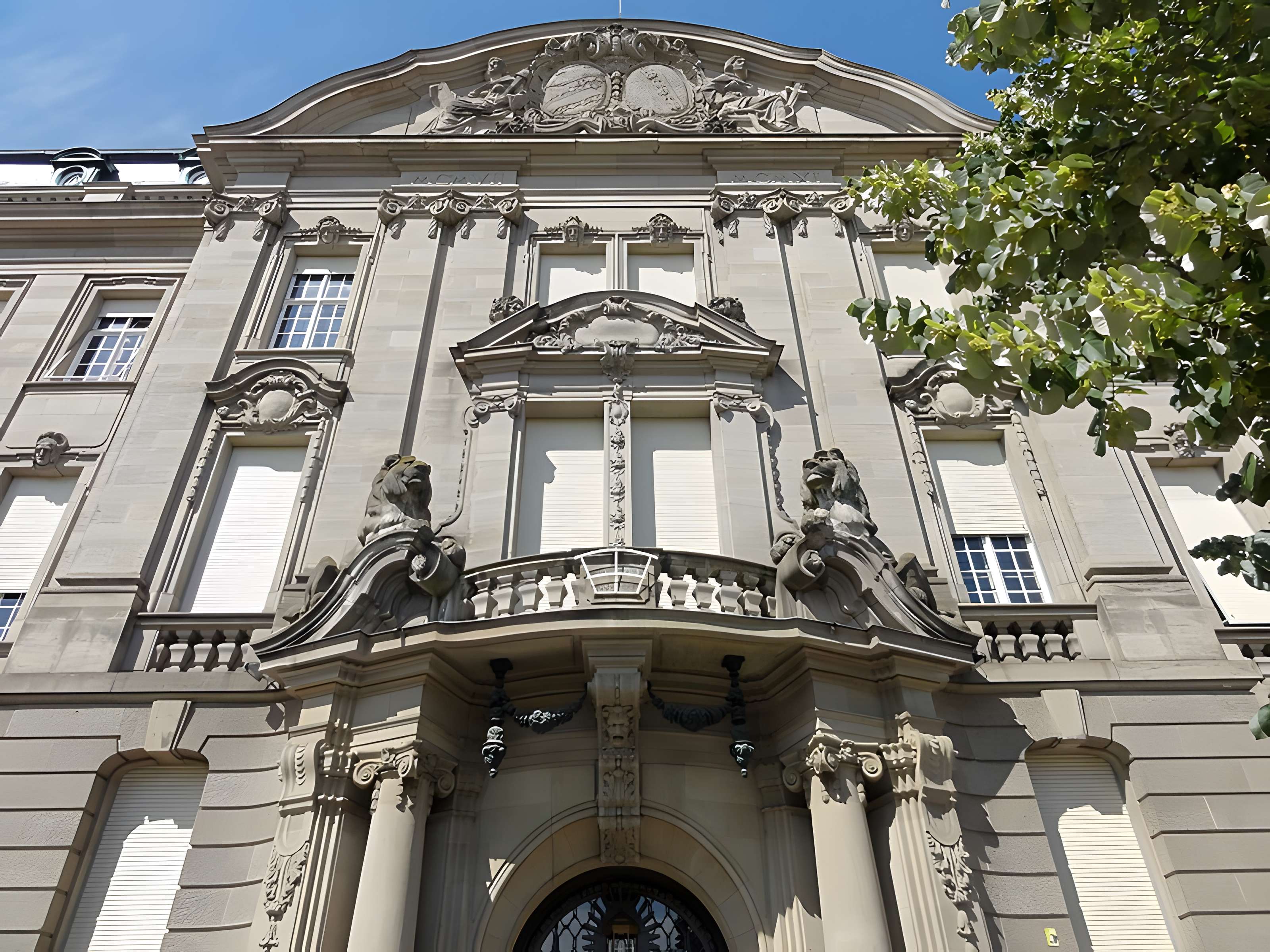 Préfecture administrative d'Alsace et du Bas-Rhin à Strasbourg