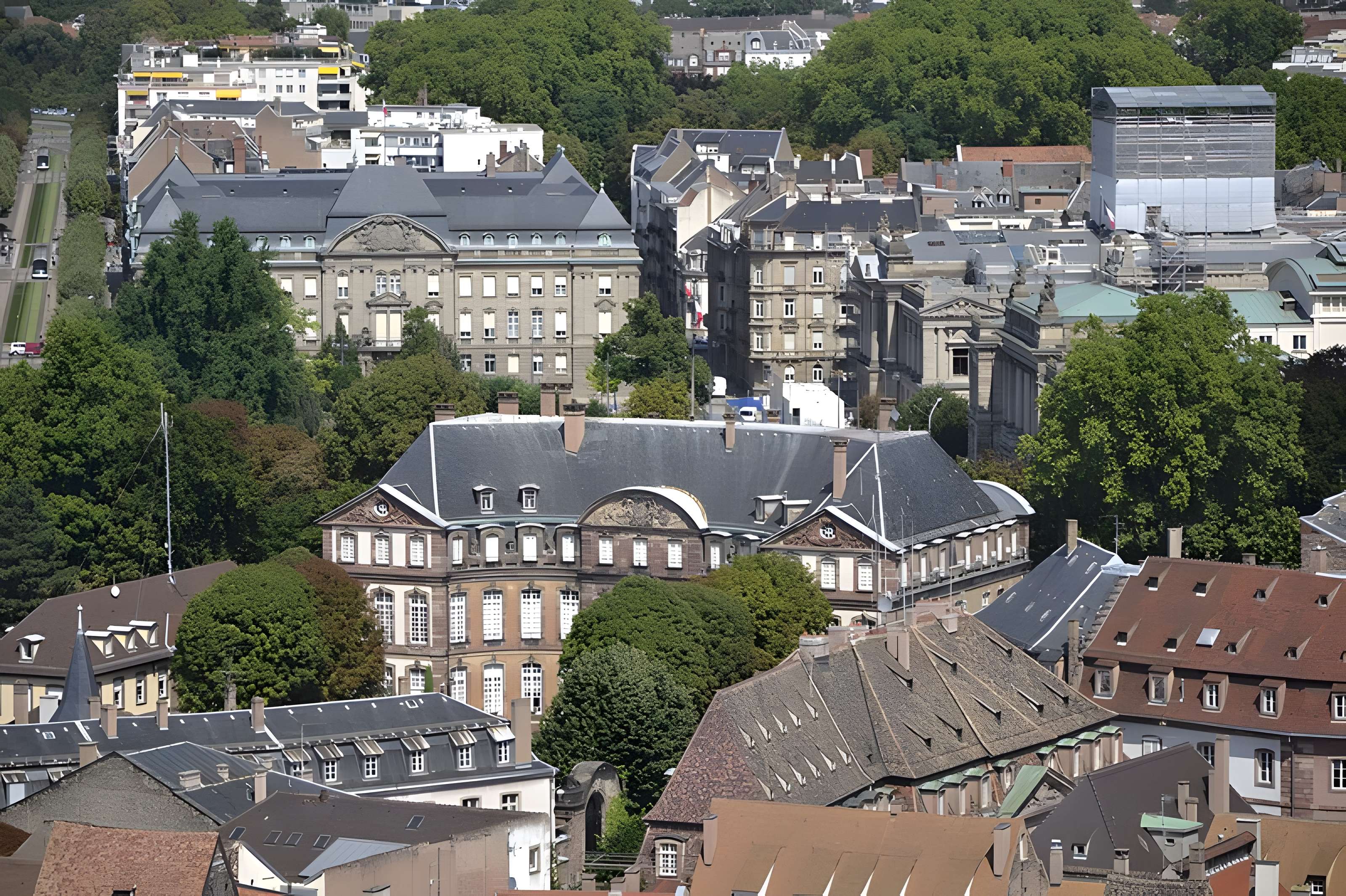 Préfecture administrative d'Alsace et du Bas-Rhin à Strasbourg