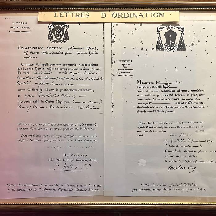 Photo de Presbiterio del parroco di Ars in Ars-sur-Formans