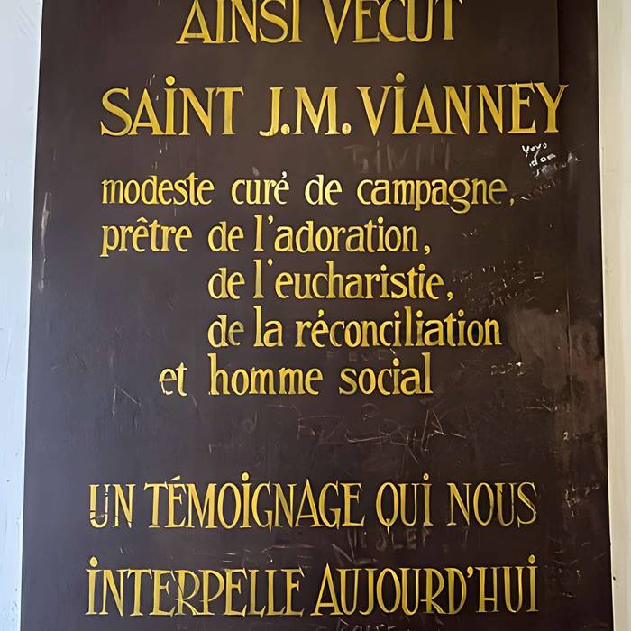 Photo de Presbiterio del parroco di Ars in Ars-sur-Formans