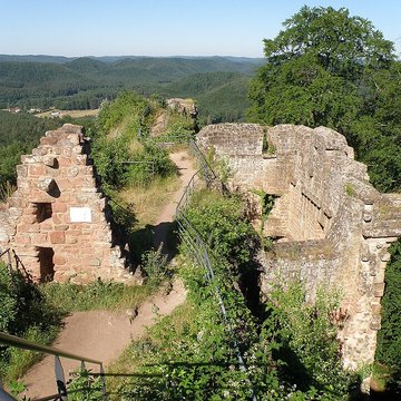 Ruines du château de Falkenstein
