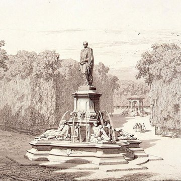 Statue de lamiral Bruat à Colmar