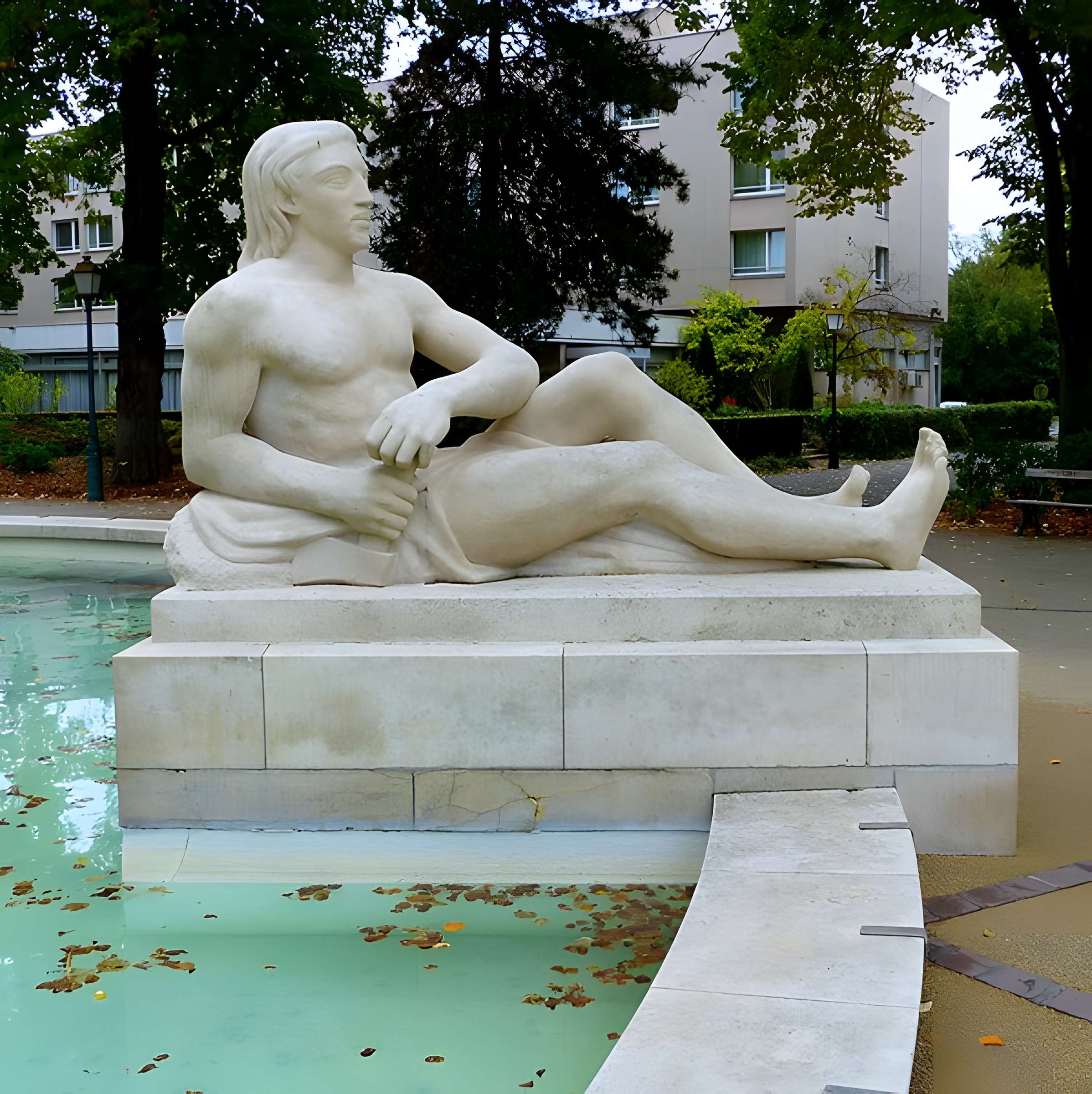 Statue de l'amiral Bruat à Colmar