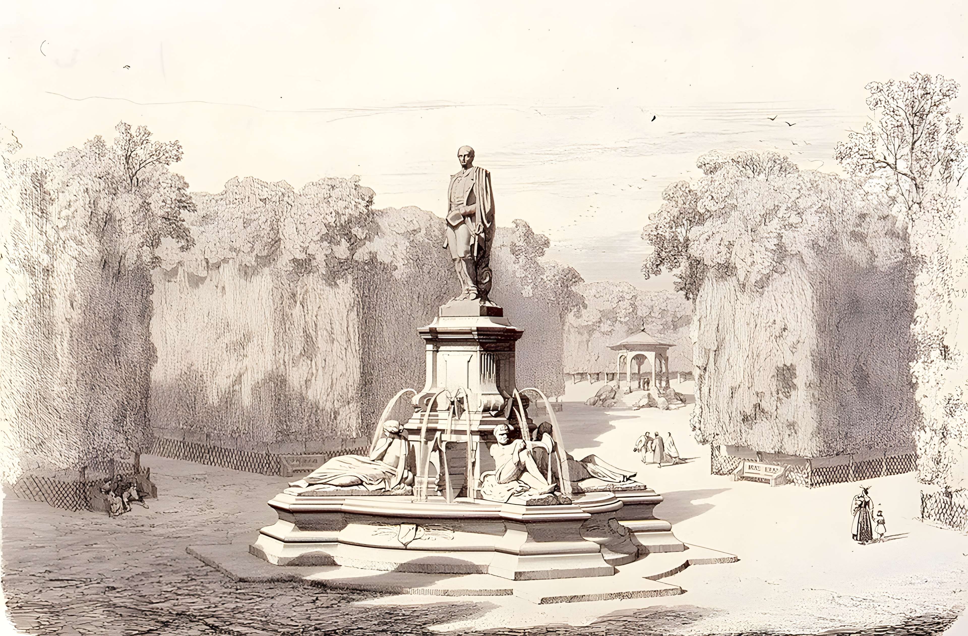 Statue de l'amiral Bruat à Colmar