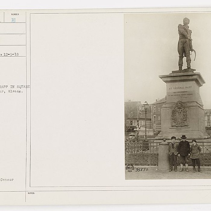 Photo de Statue du général Rapp à Colmar