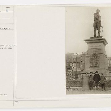 Statue du général Rapp à Colmar