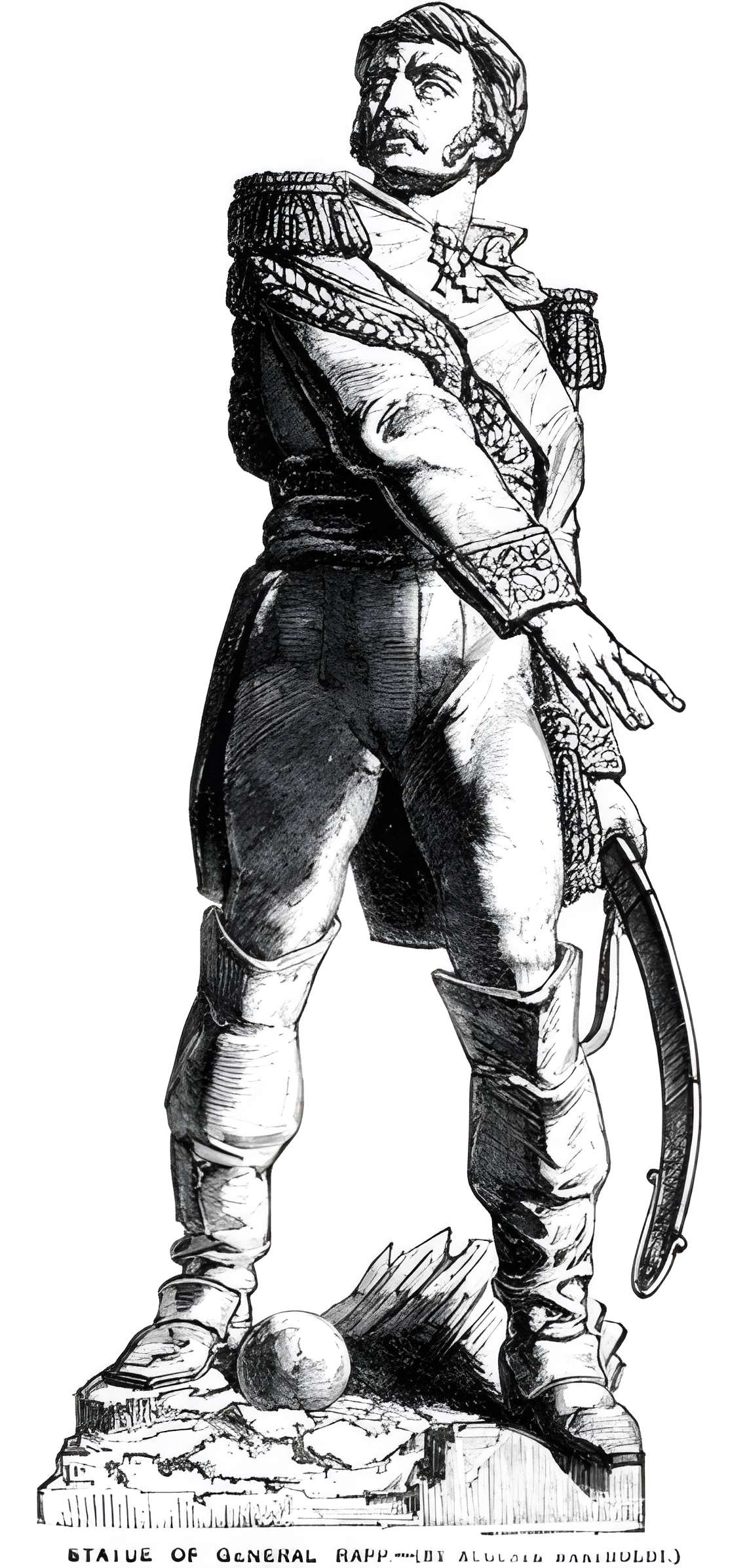 Statue du général Rapp à Colmar