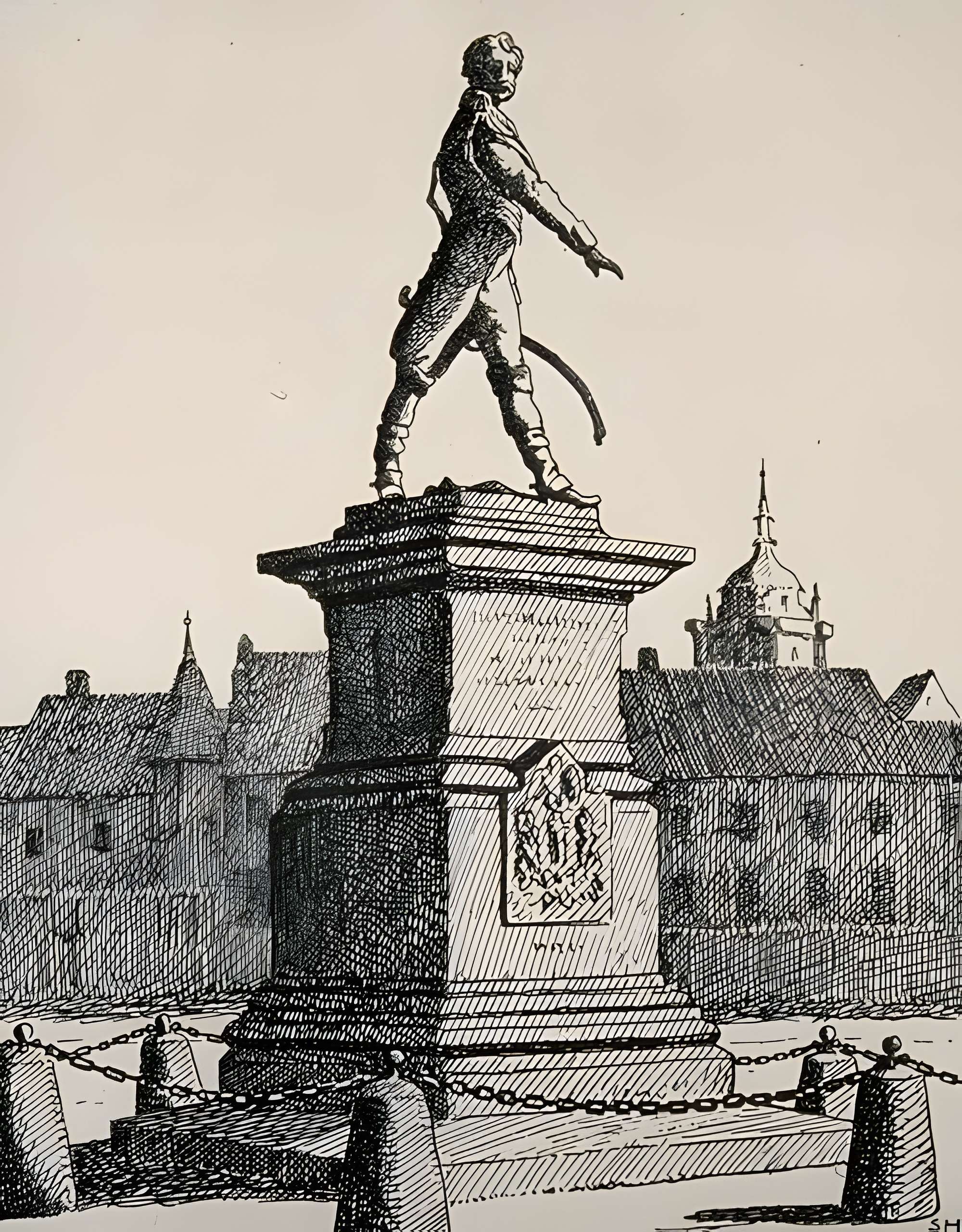 Statue du général Rapp à Colmar