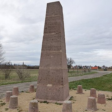 Stèles géodésiques de Oberhergheim