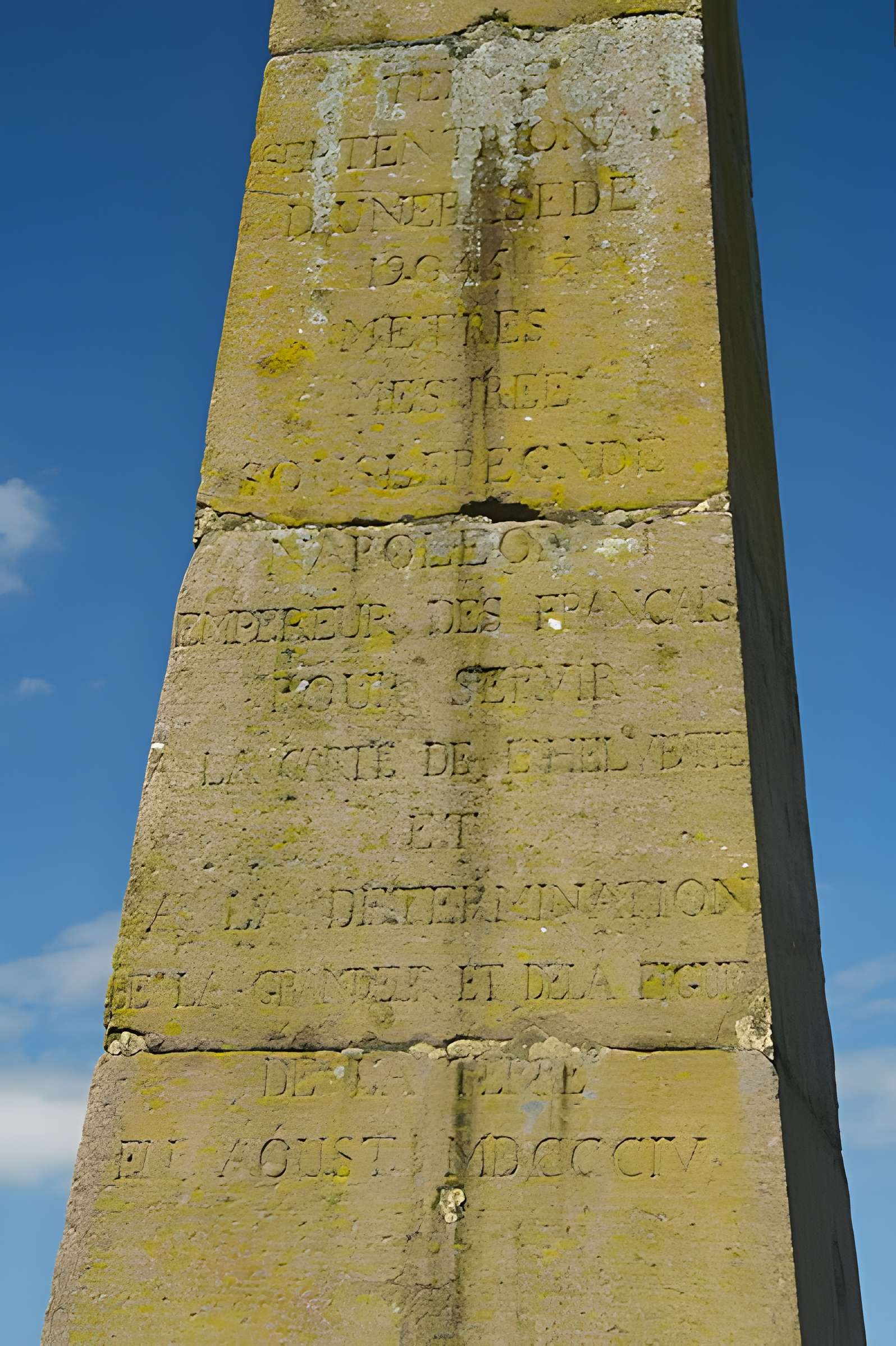 Stèles géodésiques de Oberhergheim