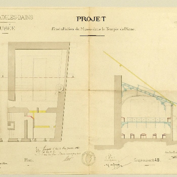 Photo de Temple de Diane à Aix-les-Bains