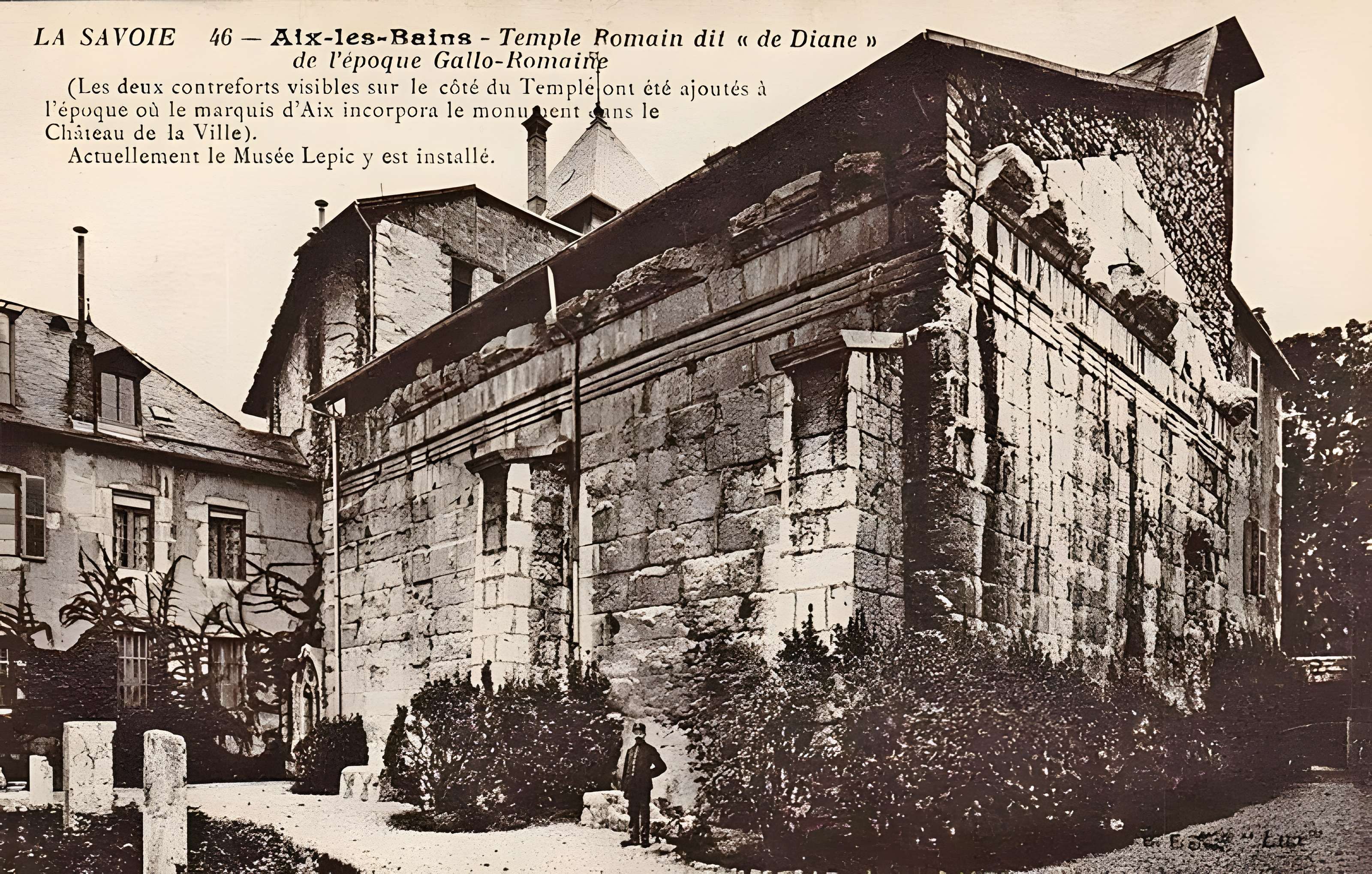 Temple de Diane à Aix-les-Bains
