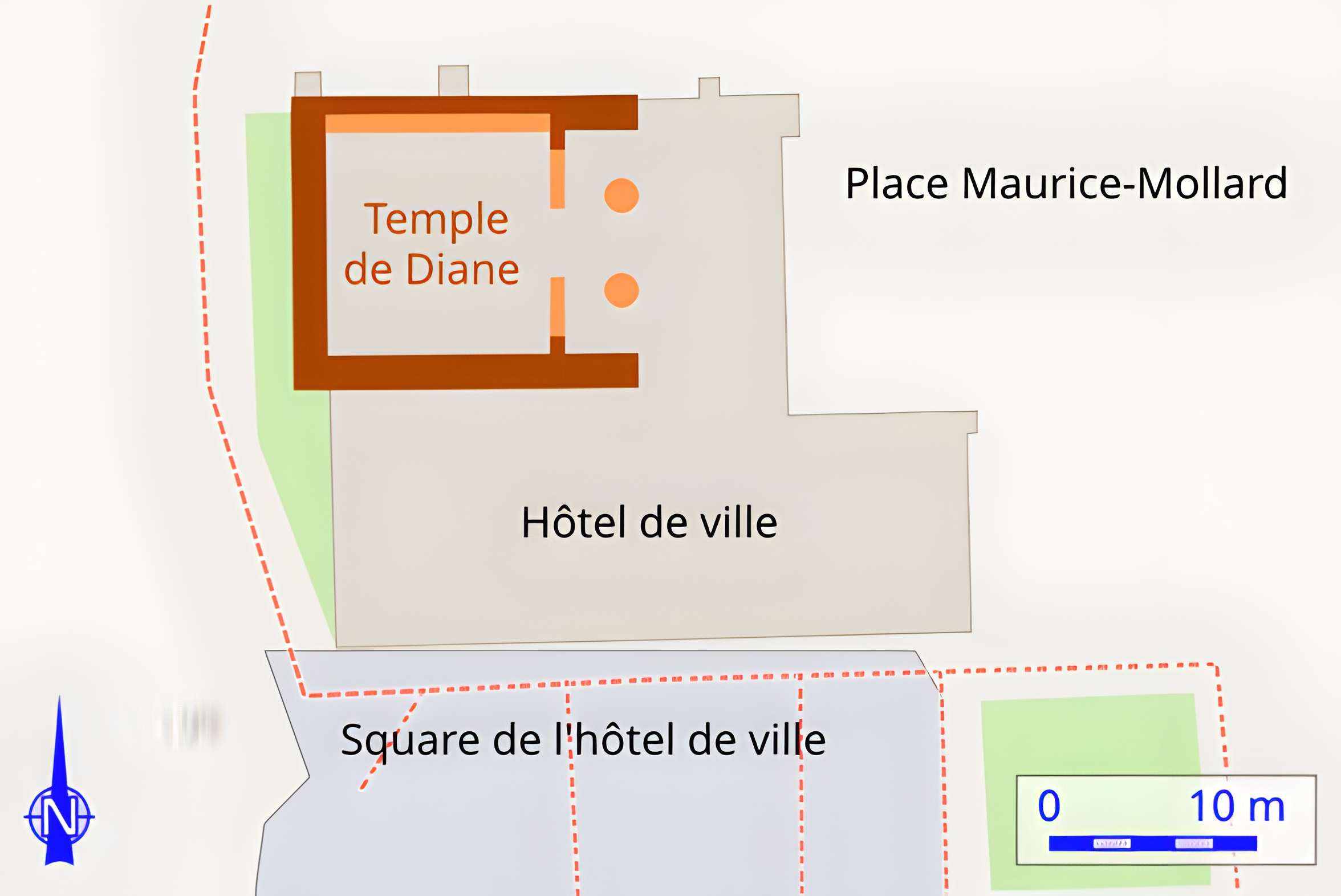 Temple de Diane à Aix-les-Bains