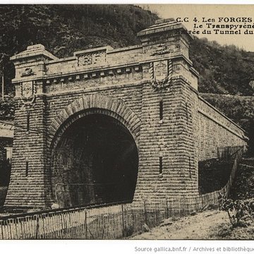 Tunnel ferroviaire du Somport à Urdos