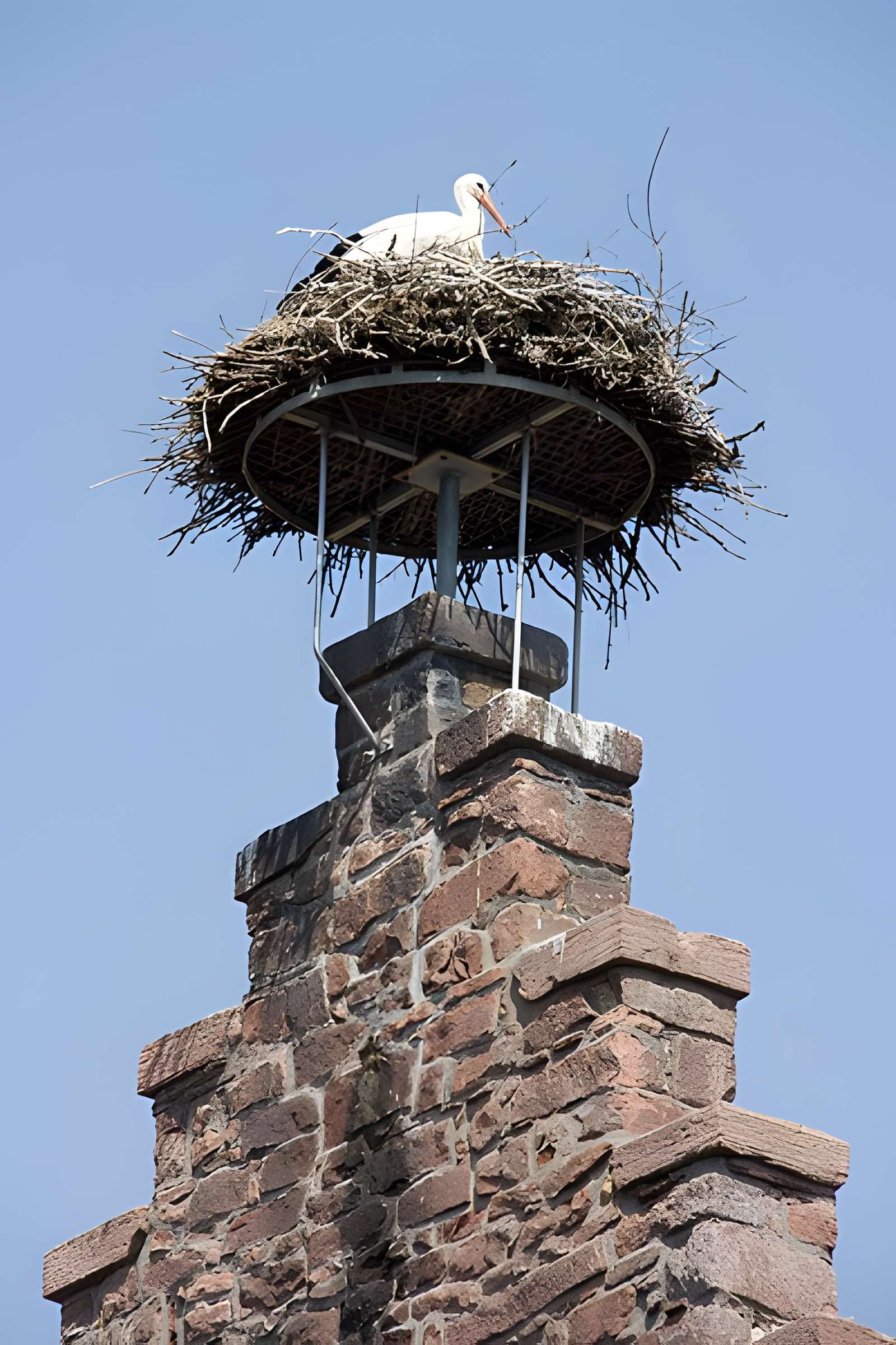 Vestiges du relais de poste à Ostheim