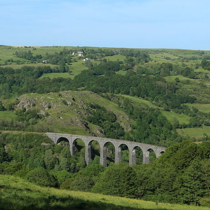 Photo de Viaduc de Barajols également sur commune de Riom-ès-Montagne