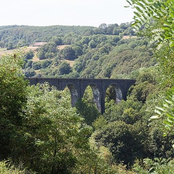 Viaduc de Barajols également sur commune de Riom-ès-Montagne