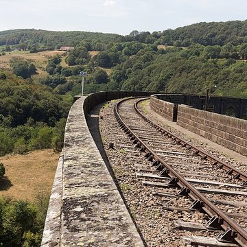 Viaduc de Barajols également sur commune de Saint-Amandin