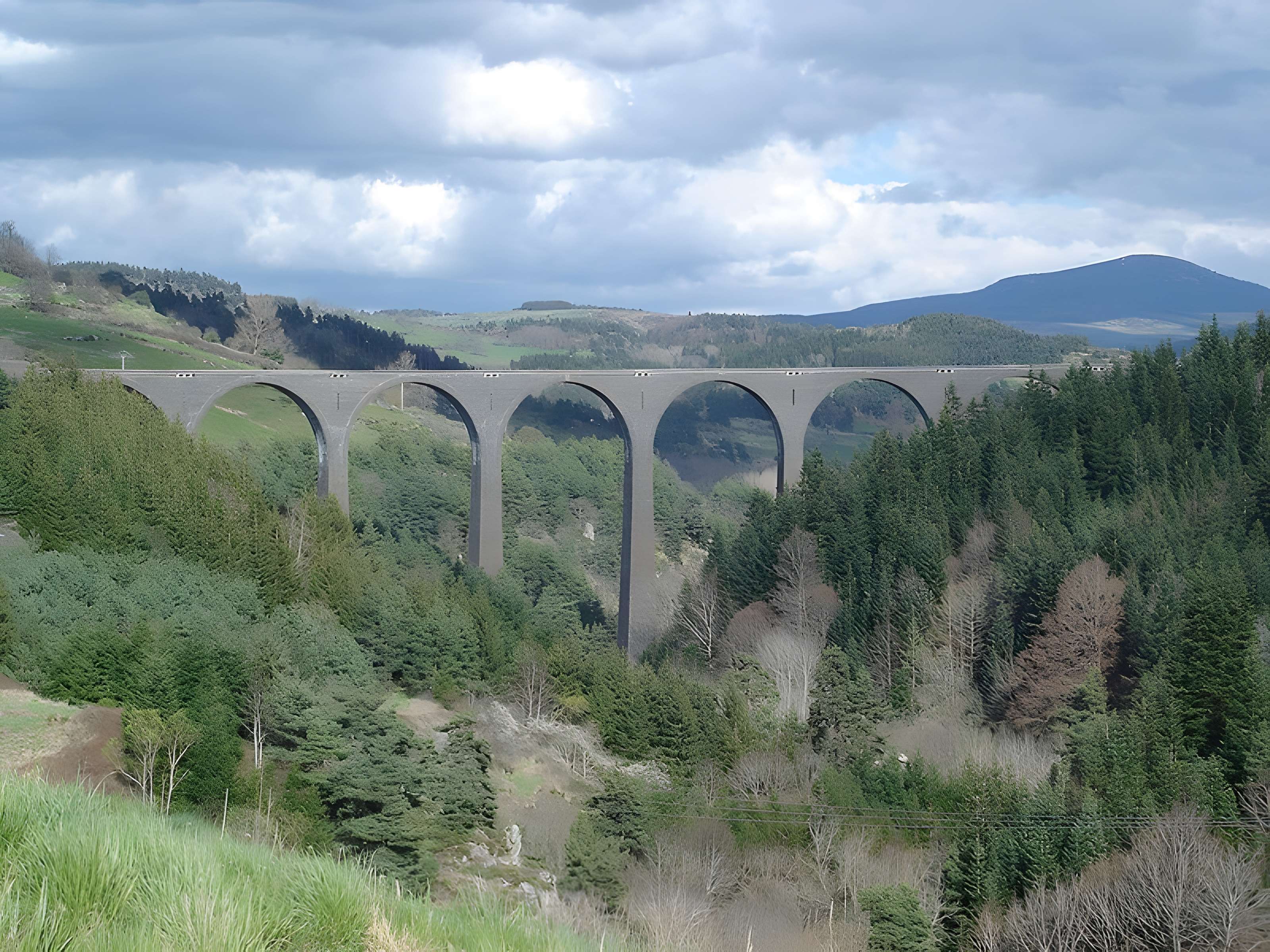 Viaduc de la Recoumène au Monastier-sur-Gazeille 