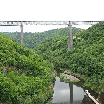 Viaduc des Fades à Sauret-Besserve