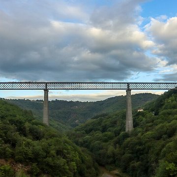 Viaduc des Fades à Sauret-Besserve