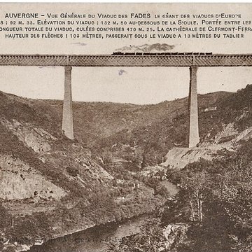 Viaduc des Fades à Sauret-Besserve