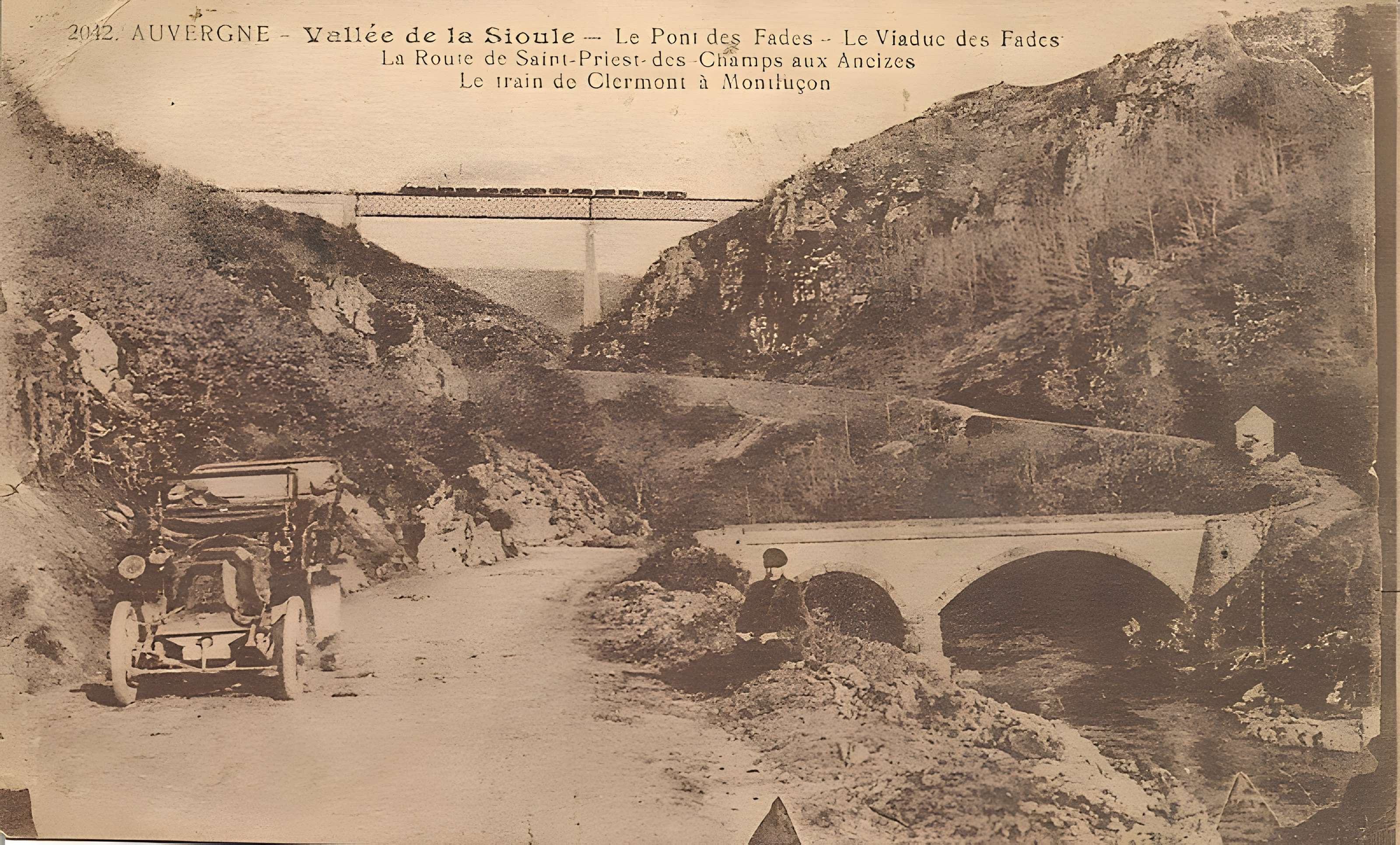 Viaduc des Fades à Sauret-Besserve