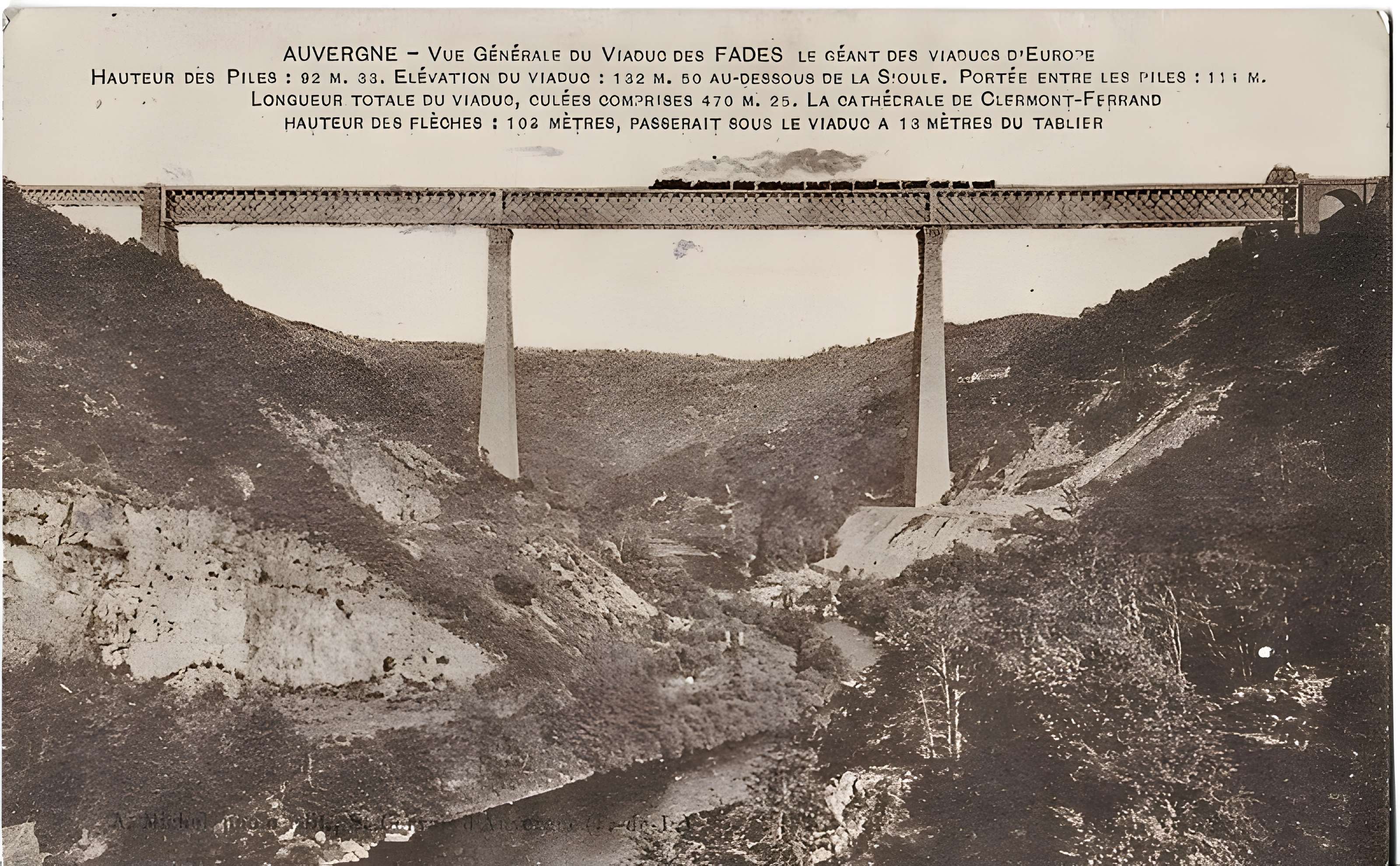 Viaduc des Fades à Sauret-Besserve