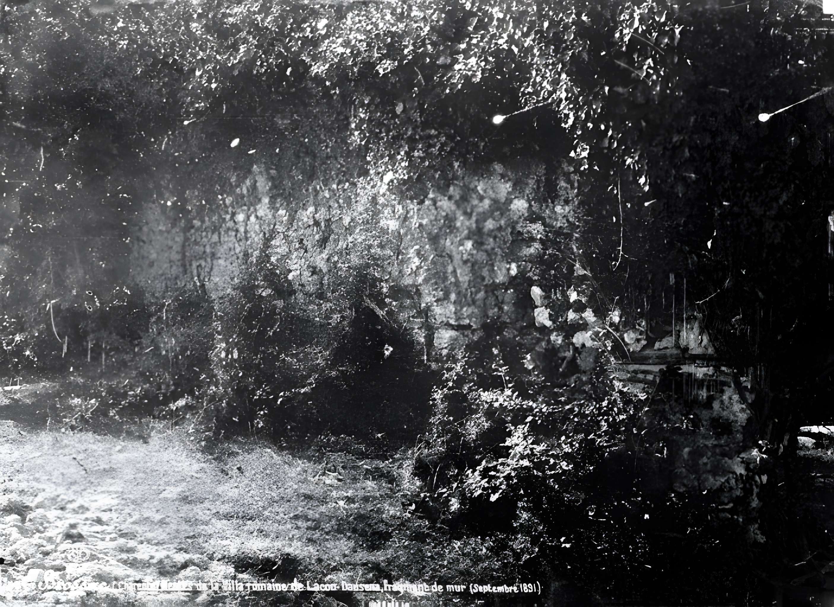 Villa gallo-romaine de la Coue d'Auzenat à Brossac