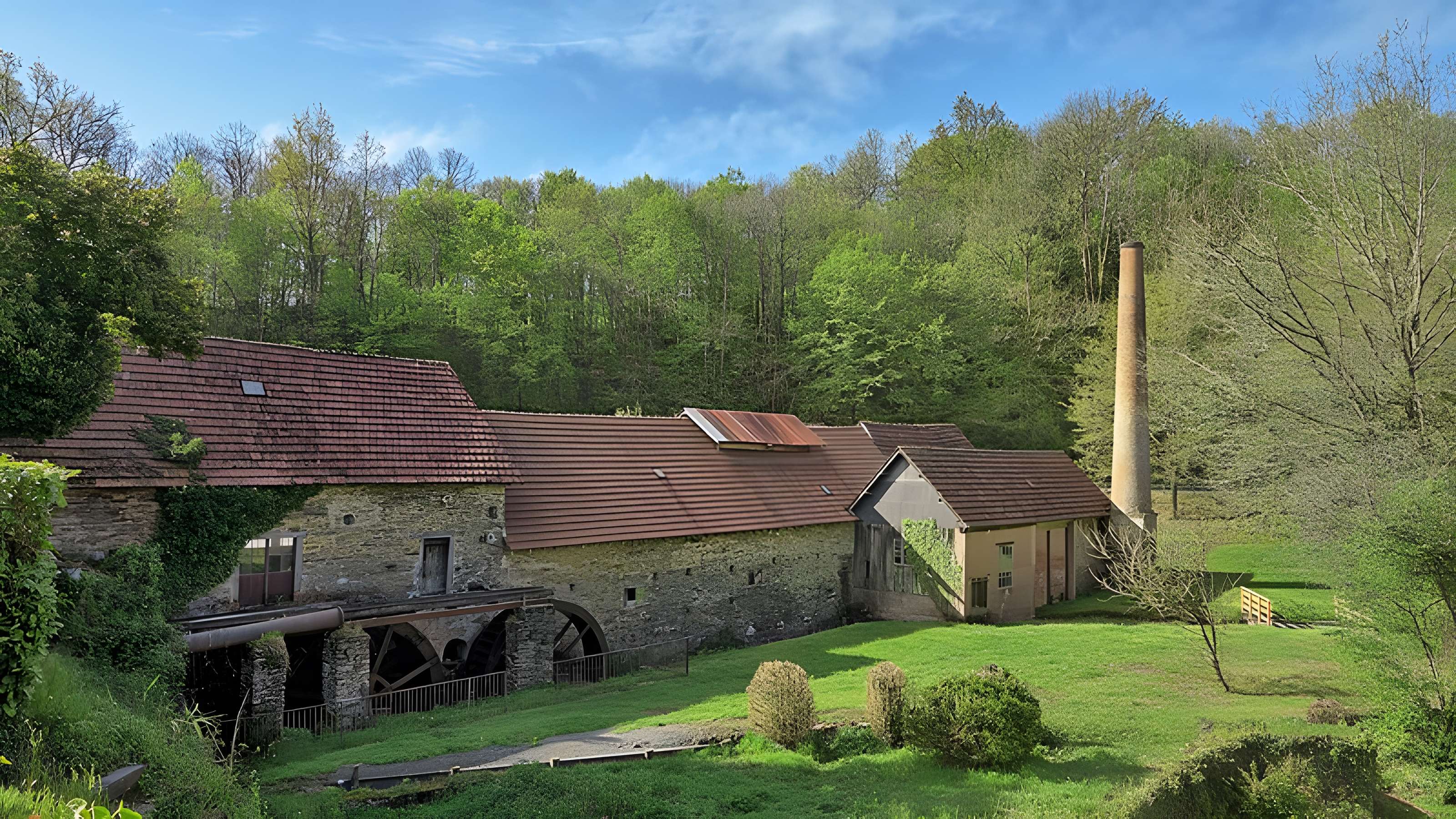 Ancienne Papeterie de Vaux à Payzac