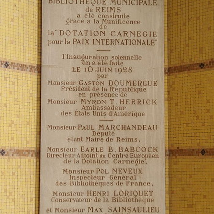 Photo de Bibliothèque Carnegie de Reims