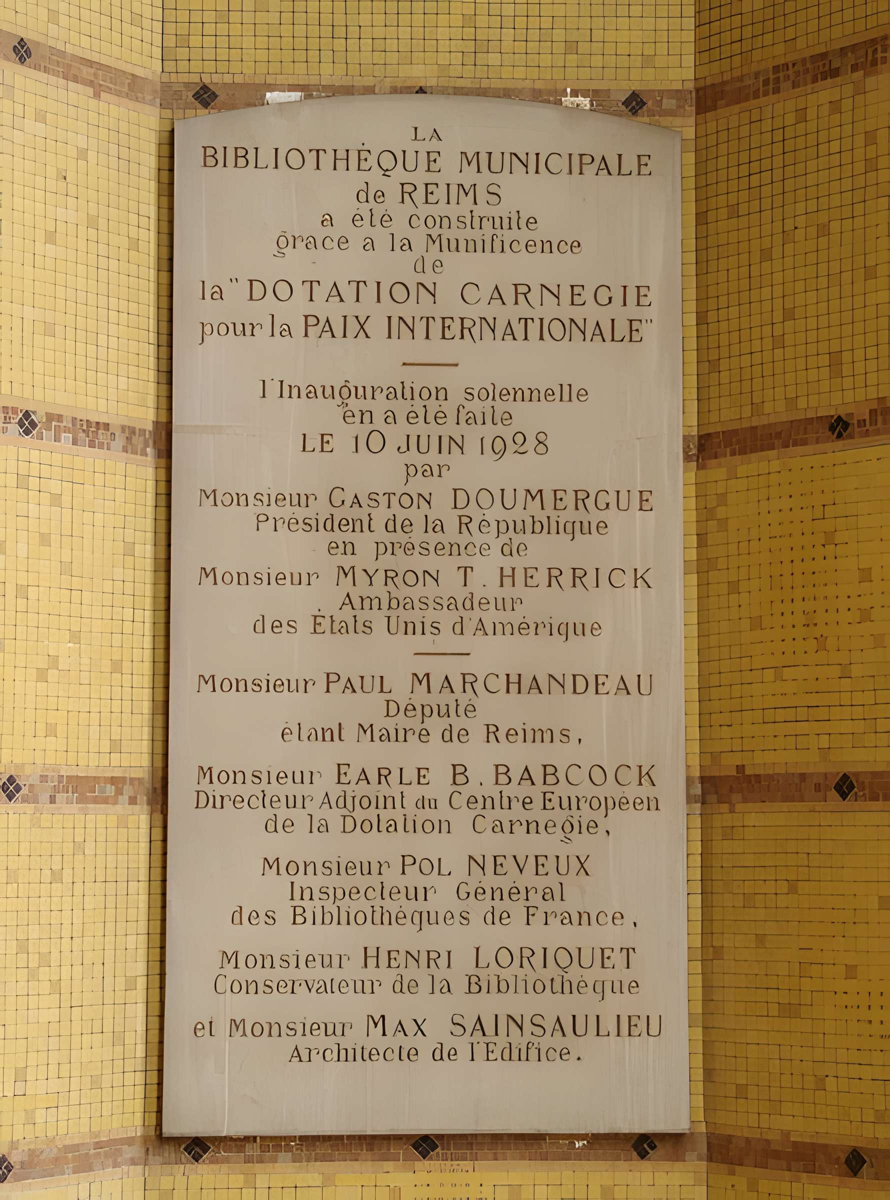 Bibliothèque Carnegie de Reims