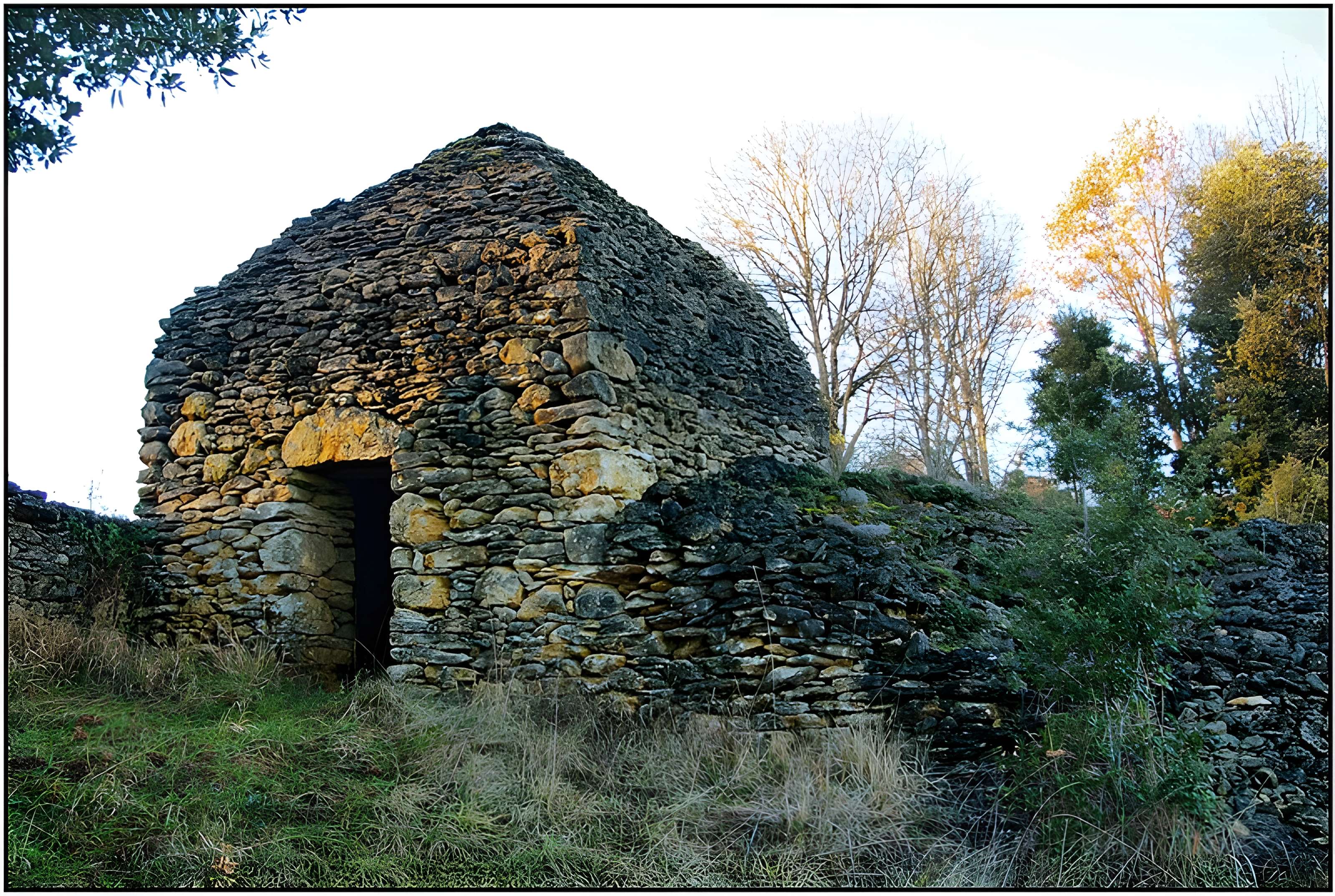 Cabane en pierre sèche de Pech Lauzier à Vitrac