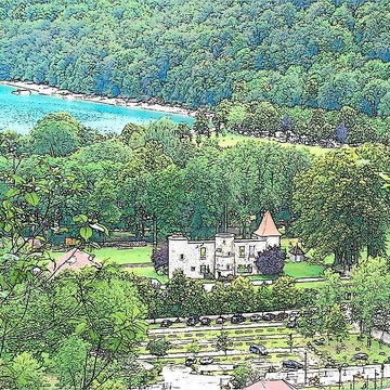 Château de Chalain à Fontenu