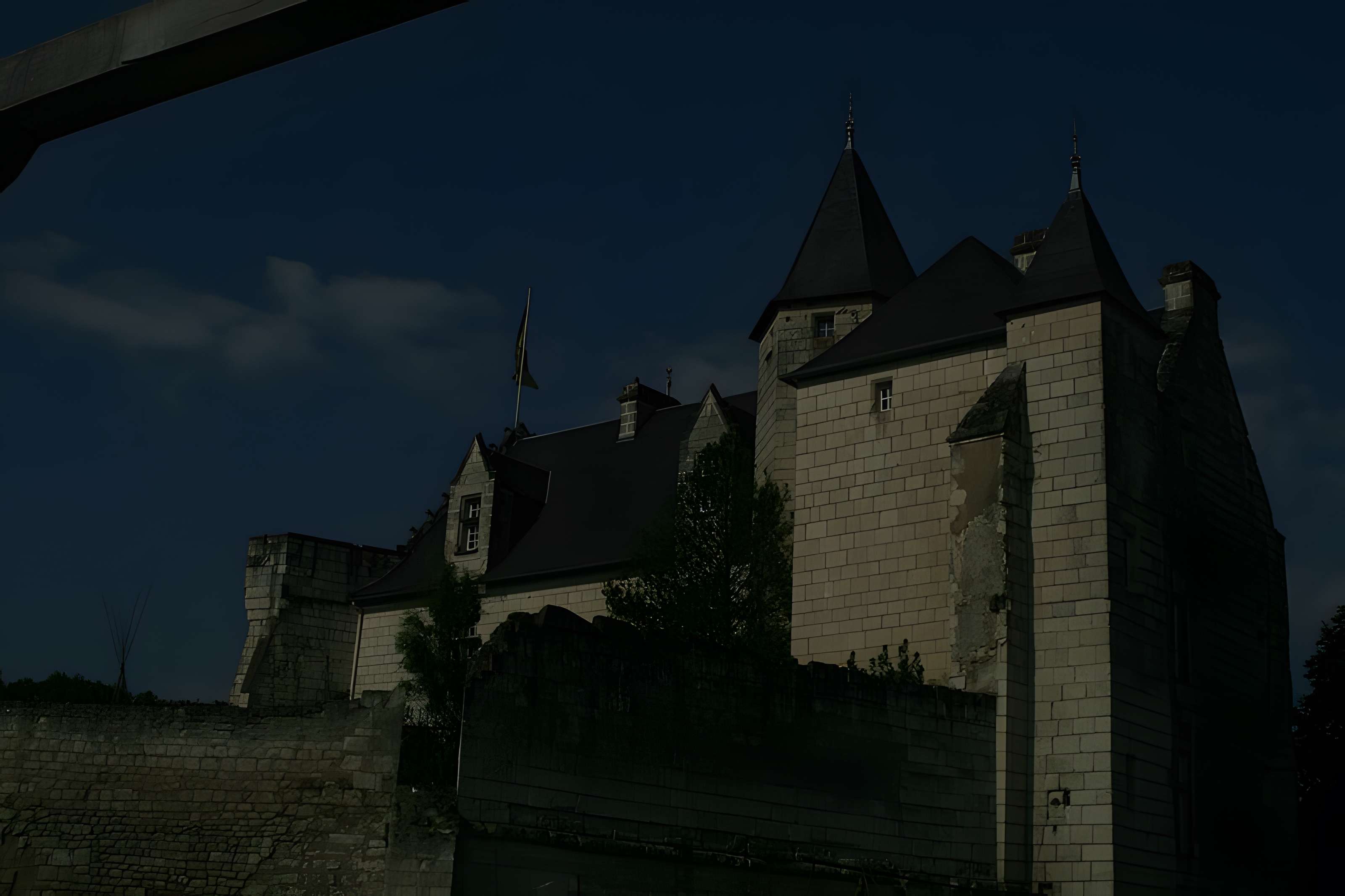 Château de la Motte à Usseau