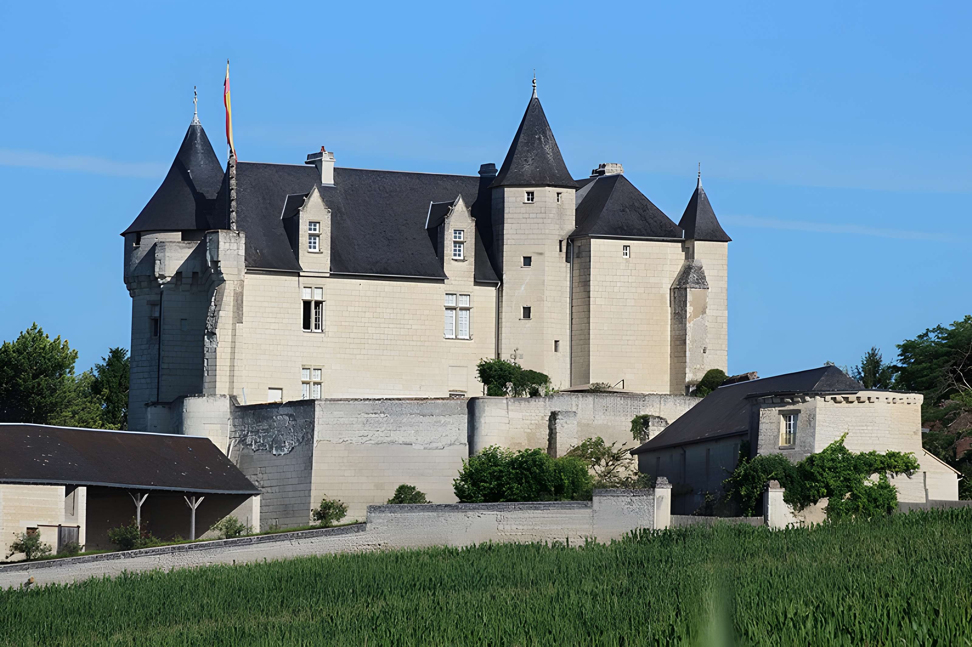 Château de la Motte à Usseau