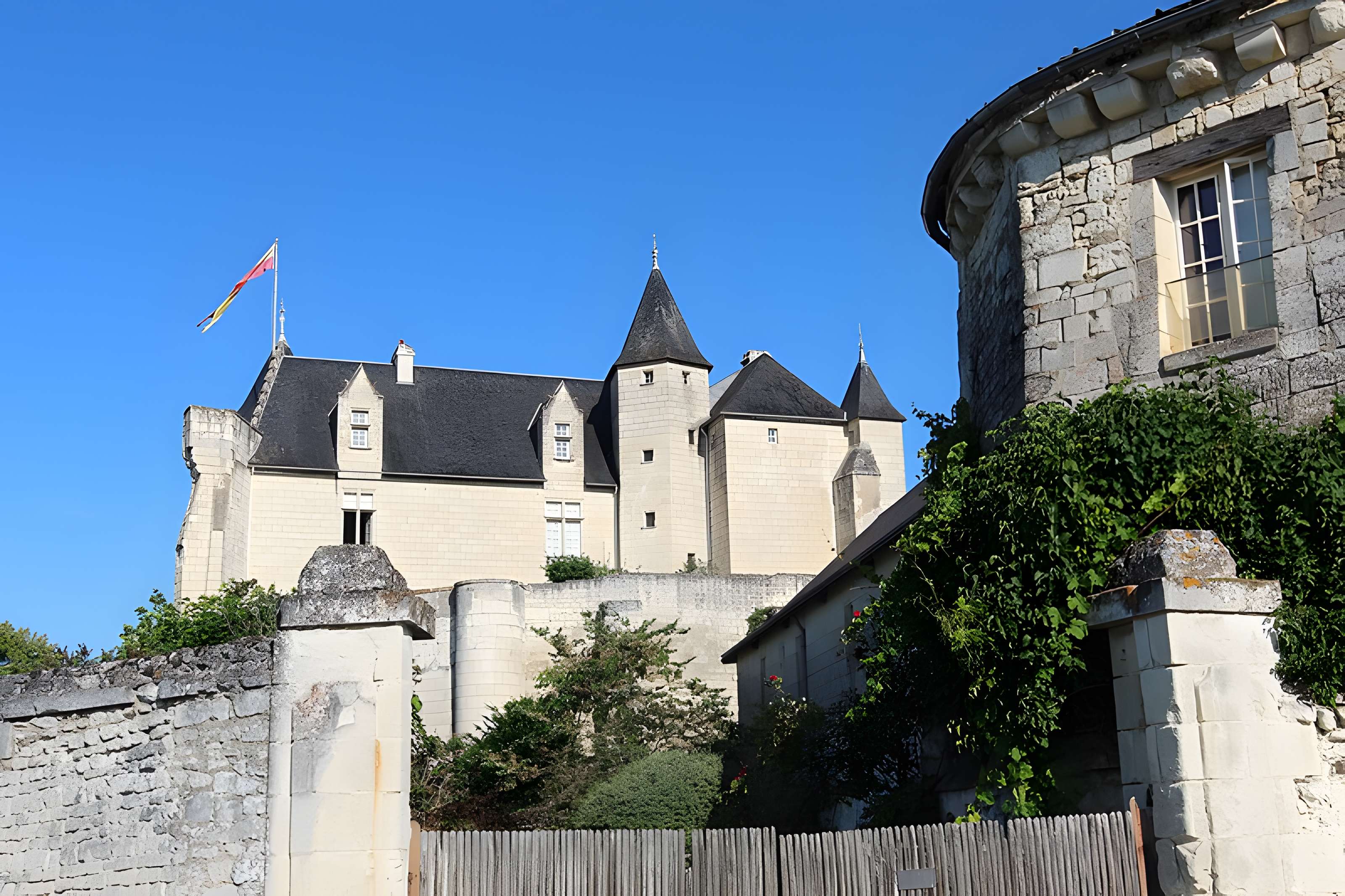 Château de la Motte à Usseau
