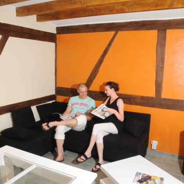 Gîte - le salon Eichestuba