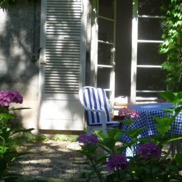 Terrasse ombragée
