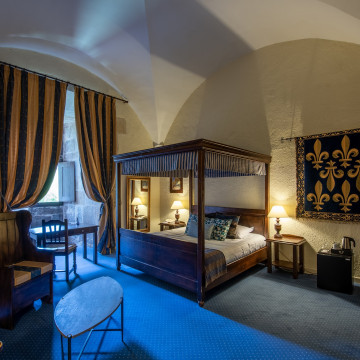 chambre prestige Château des Ducs de Joyeuse