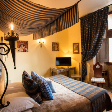 chambre chevalier Château des Ducs de Joyeuse