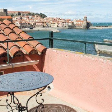 Hôtel Triton - Collioure - Vue mer