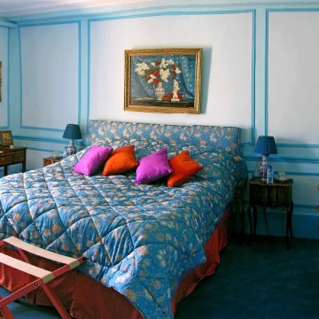 Chambre Bleue Chateau de la Barre