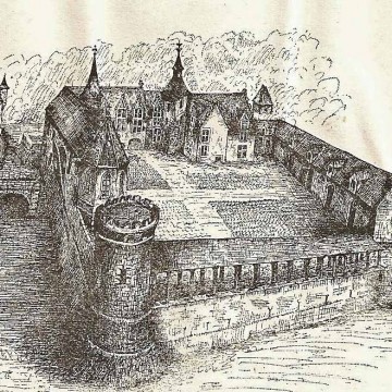 Le Château en 1602 Chateau de la Barre