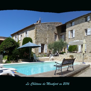 Le jardin Chateau Montfort
