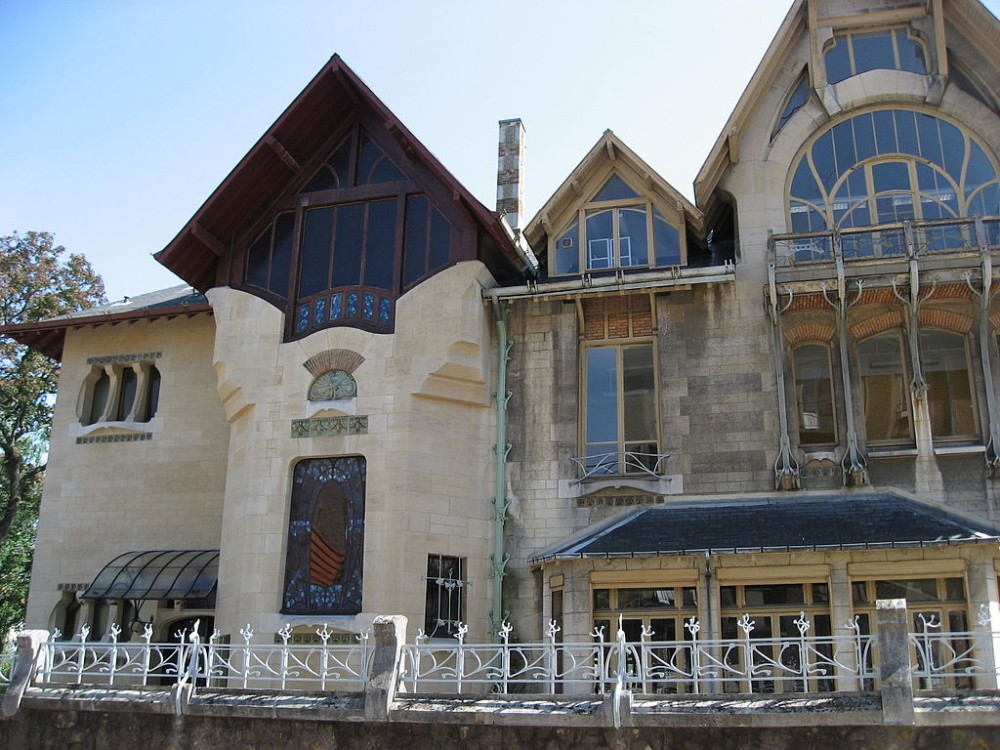 La Villa Majorelle à Nancy est sans doute le plus bel exemple d'Art Nouveau (photo de Liné1sur Wikipédia)