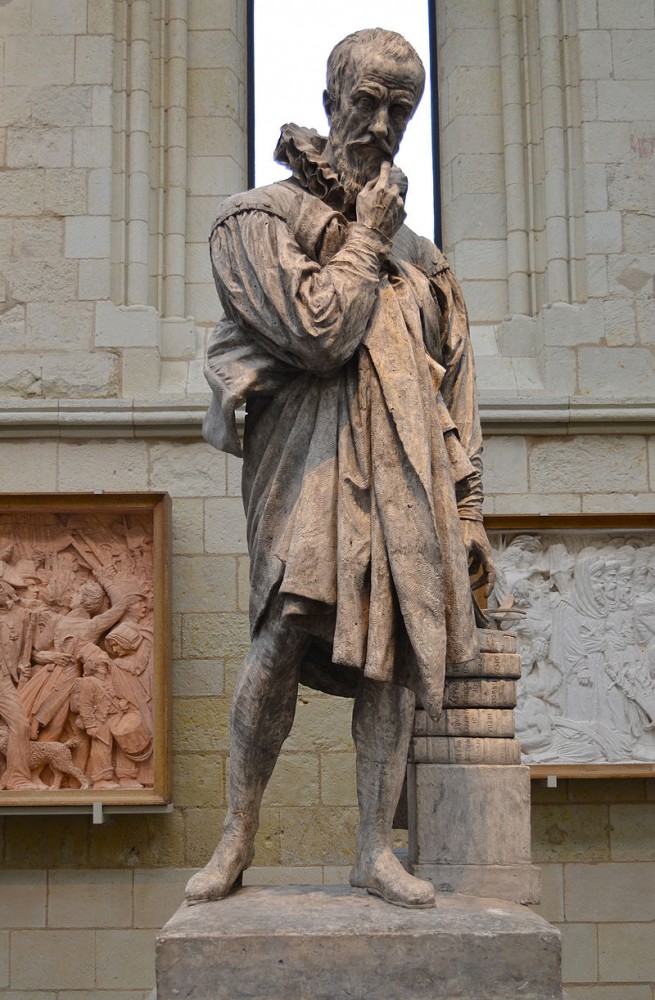 Musée David d'Angers : Ambroise Paré par David d'Angers (Crédit photo : Selbymay sur Wikipédia)