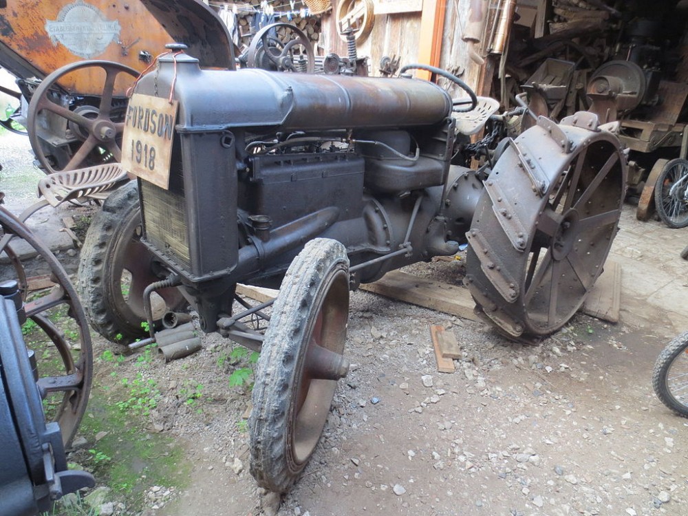 Musée du tracteur de Loulans-Verchamp : modèle Fordson 1918 (Crédit photo : Arnaud 25 sur Wikipédia)
